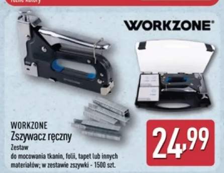 Zszywacz ręczny Workzone