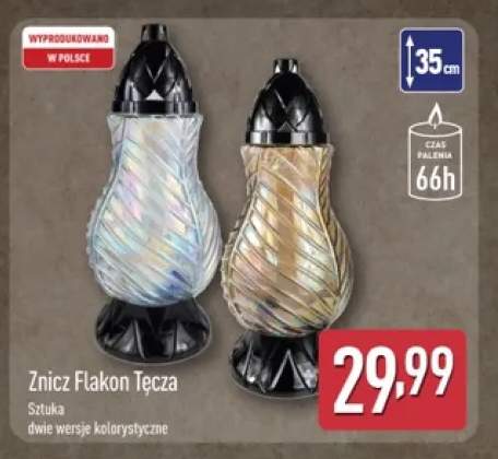 Znicz flakon Tęcza