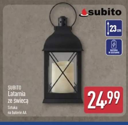 Latarnia ze świecą Subito