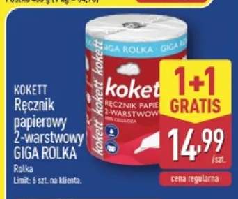 Ręcznik papierowy 2-warstwowy Giga Rolka Kokett