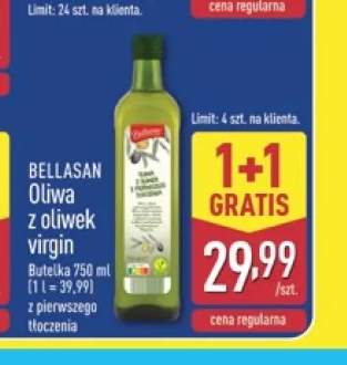 Oliwa z oliwek virgin Bellasan z pierwszego tłoczenia