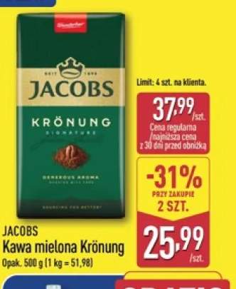 Kawa mielona Jacobs Krönung