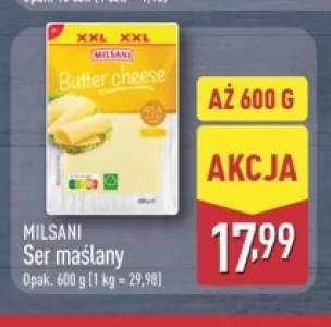 Ser maślany w plastrach Milsani