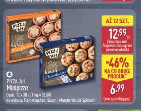 Minipizze Flammkuchen Pizza 'Ah 12-pak 30 g +3 warianty