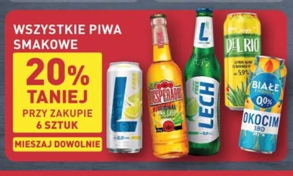 Piwa smakowe +5 wariantów