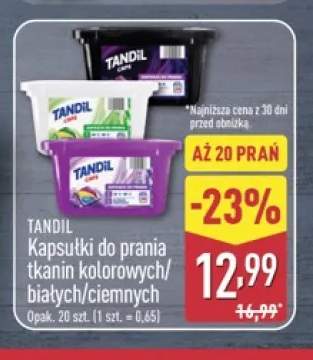 Kapsułki do prania tkanin kolorowych Tandil +2 warianty