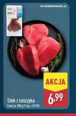 Stek z tuńczyka
