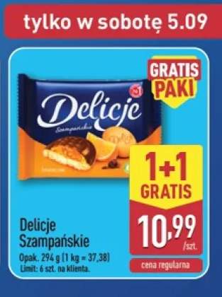 Delicje Szampańskie pomarańczowe