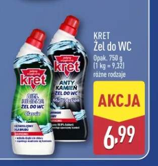 Żel do WC Kret