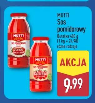 Sos pomidorowy Tondo Mutti +1 wariant
