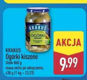Ogórki kiszone Krakus