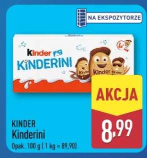 Ciastka Kinder Kinderini