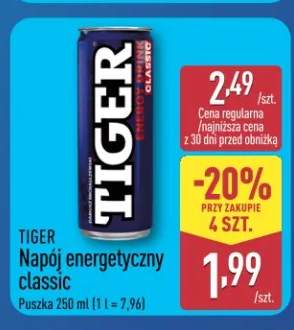 Napój energetyczny classic Tiger