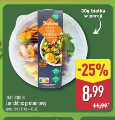 Lunchbox proteinowy Daylicious