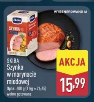 Szynka w marynacie miodowej wolno gotowana Skiba
