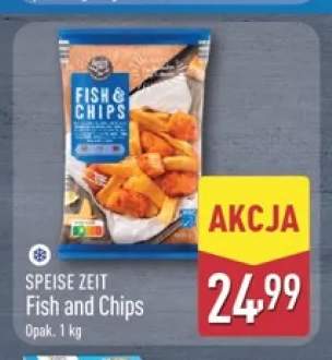 Fish and Chips Speise Zeit