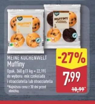 Muffiny stracciatella Meine Kuchenwelt +1 wariant
