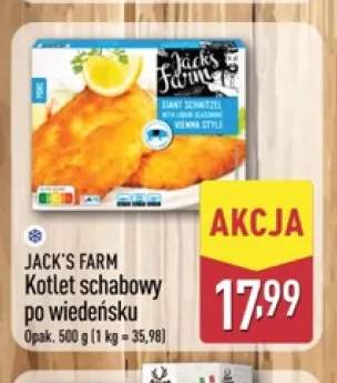 Kotlet schabowy po wiedeńsku Jack's Farm