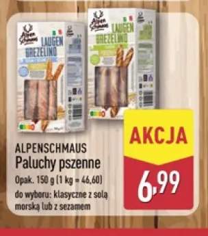 Paluchy pszenne z sezamem Alpenschmaus +1 wariant