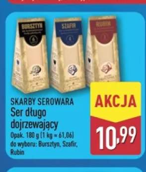 Ser długo dojrzewający Bursztyn Skarby Serowara +2 warianty