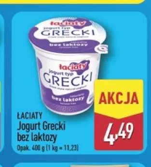 Jogurt grecki bez laktozy Łaciate