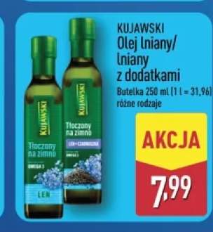 Olej lniany z dodatkami Kujawski +1 wariant