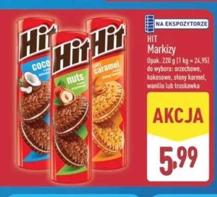 Markizy Hit orzechowe +4 warianty