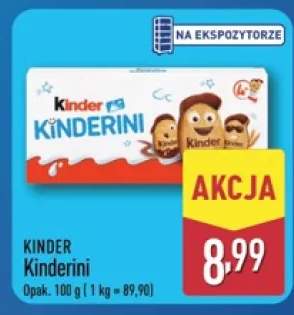 Ciastka Kinder Kinderini