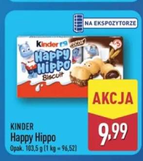 Wafelki Kinder Happy Hippo