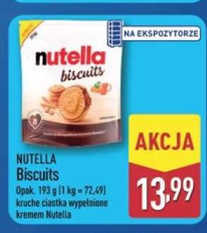 Ciastka Nutella Biscuits