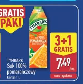 Sok pomarańczowy Tymbark 100%