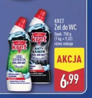 Żel do WC Kret