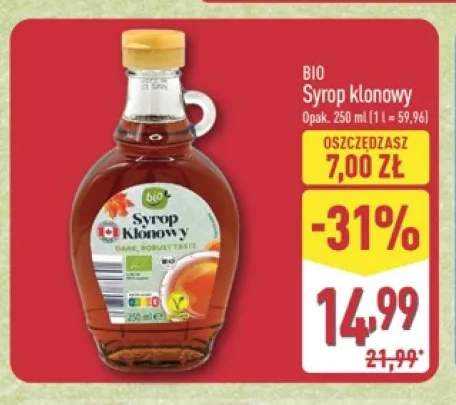 Syrop klonowy Bio