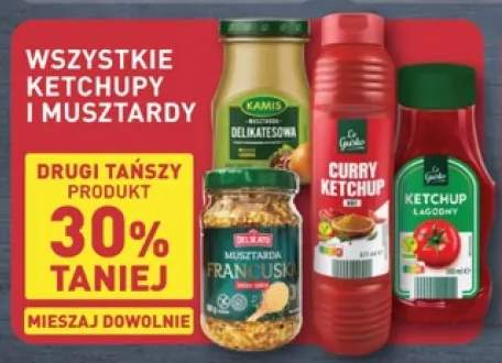 Ketchupy i musztardy +4 warianty