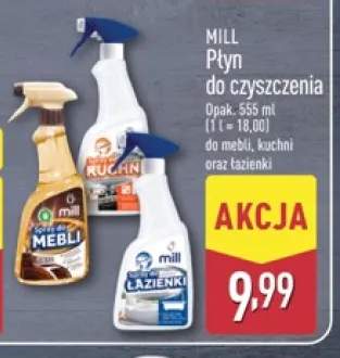 Płyn do czyszczenia do mebli Mill +2 warianty