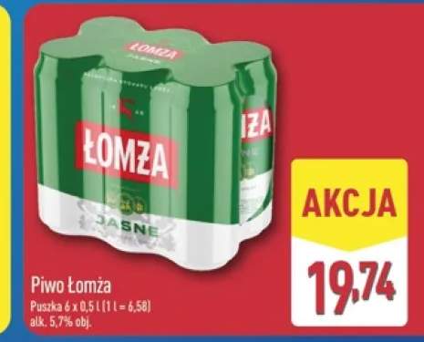 Piwo Łomża 6-pak 500 ml