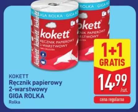 Ręcznik papierowy 2-warstwowy Giga Rolka Kokett