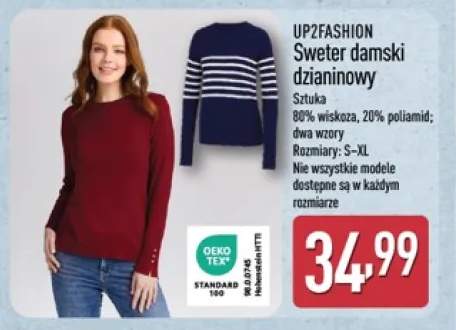 Sweter damski dzianinowy UP2FASHION