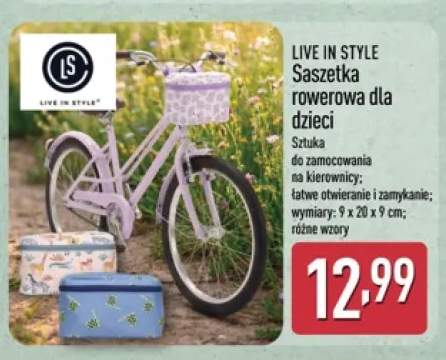 Saszetka rowerowa dla dzieci Live In Style