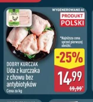 Uda z kurczaka z chowu bez antybiotyków Dobry Kurczak