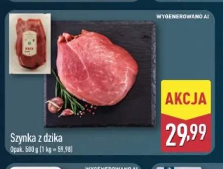 Szynka z dzika