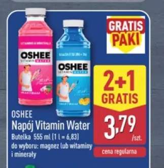 Napój Vitamin Water witaminy i minerały Oshee +1 wariant
