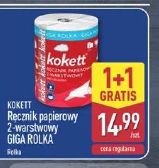 Ręcznik papierowy 2-warstwowy Giga Rolka Kokett
