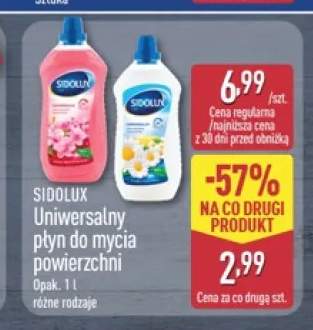 Uniwersalny płyn do mycia powierzchni Sidolux