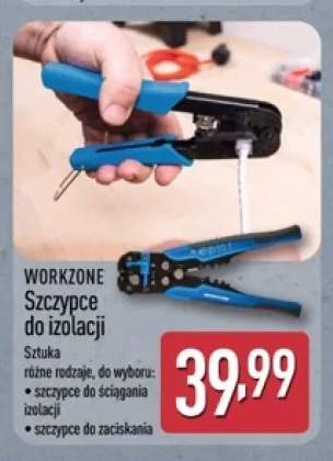 Szczypce do ściągania izolacji Workzone +1 wariant