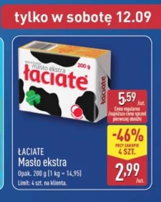 Masło ekstra Łaciate