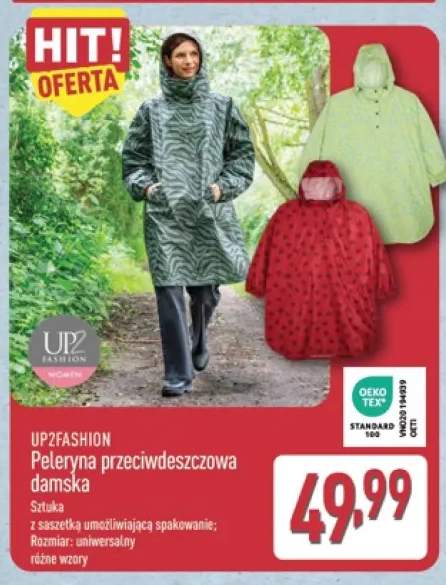 Peleryna przeciwdeszczowa damska UP2FASHION