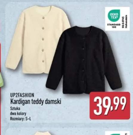 Kardigan teddy damski UP2FASHION