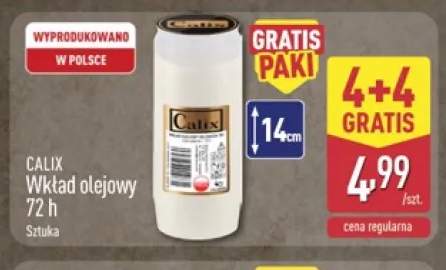 Wkład olejowy 72h Calix