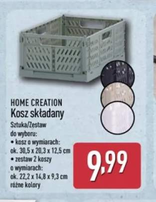 Kosz składany Home Creation +1 wariant